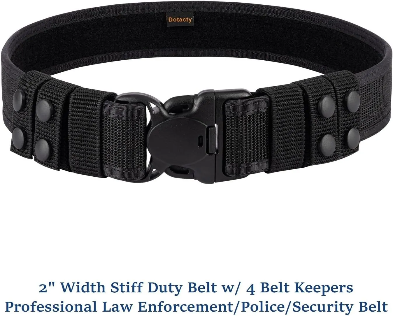 2" Police Duty Belts Law Enforcement Security Officer Tactical Utility Belt 4 Keepers