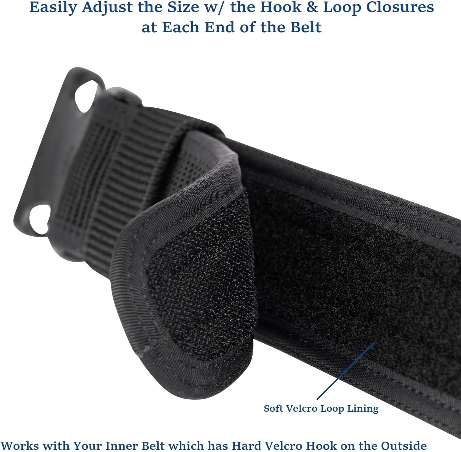 2" Police Duty Belts Law Enforcement Security Officer Tactical Utility Belt 4 Keepers