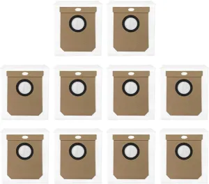 4/10pcs Dust Bags Replacement Parts Compatible for Cecotec Conga 2299 Ultra 2499 7490 8290 Storage Cleaning Vacuum Cleaner Accessories(10 Pack)