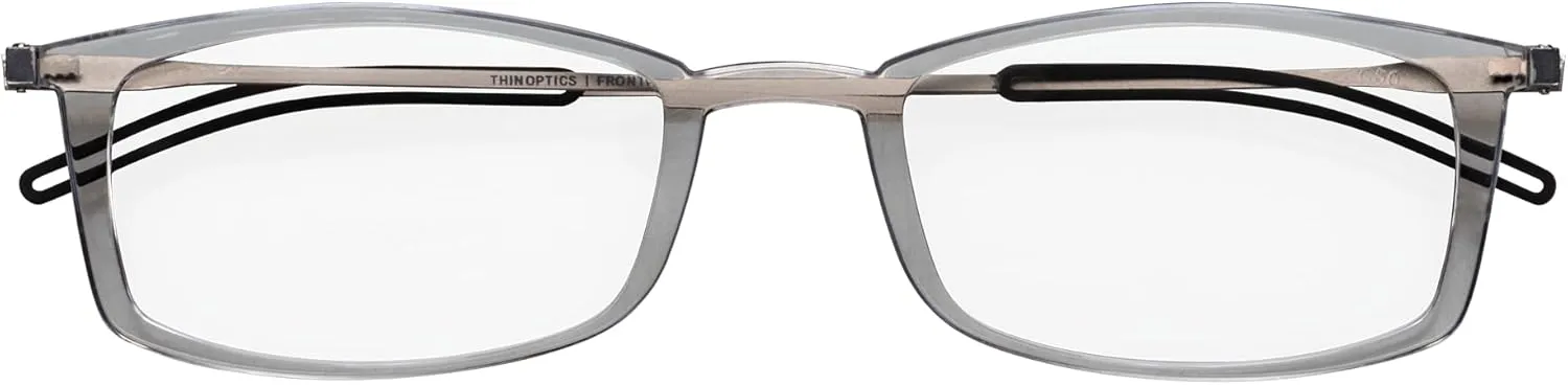 Always With You ThinOptics Reading Glasses - Ultra Thin, Durable, Lightweight - Optical Grade Lenses