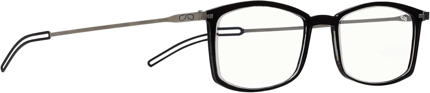 Always With You ThinOptics Reading Glasses - Ultra Thin, Durable, Lightweight - Optical Grade Lenses