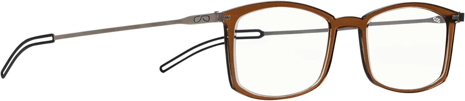 Always With You ThinOptics Reading Glasses - Ultra Thin, Durable, Lightweight - Optical Grade Lenses