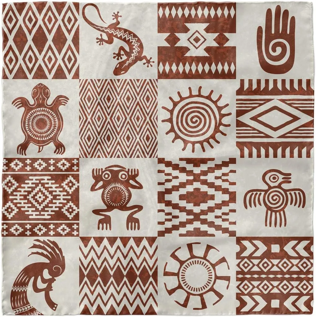 Ambesonne Multicolor Head Scarves