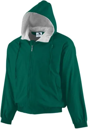 Augusta Sportswear Hooded Taffeta Jacket/Fleece Lined
