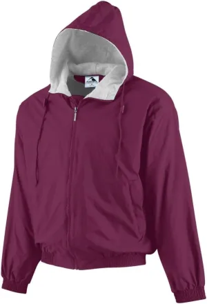 Augusta Sportswear Hooded Taffeta Jacket/Fleece Lined