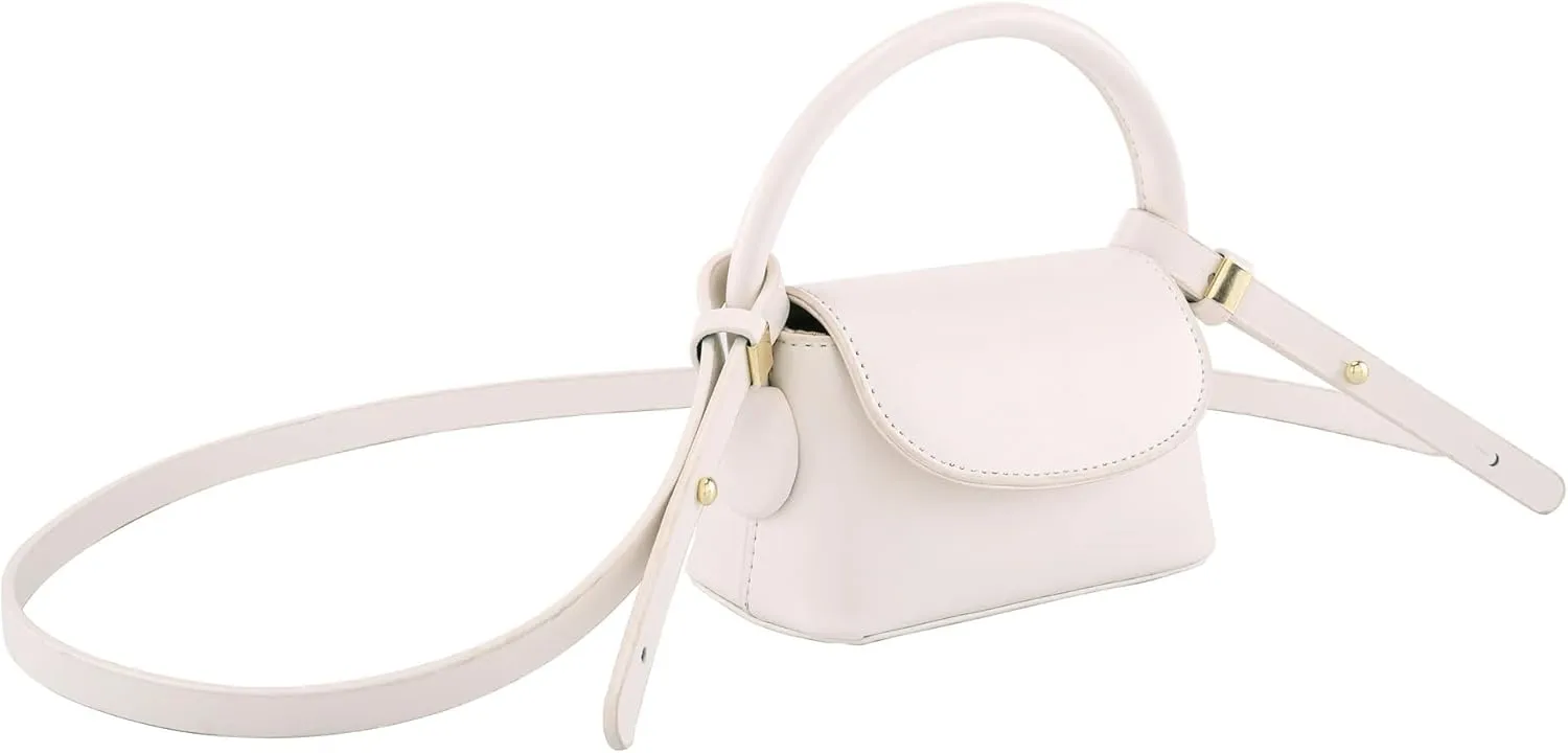 Ayliss Women Mini Purse Bag Mini Top Handle Clutch Crossbody Handbag Coin Cute Purse Lipstick Bag Y2K Accessories Gift