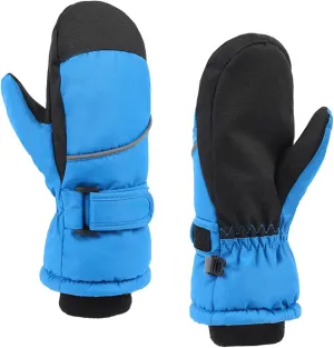 Azarxis Kids Children Ski Gloves Winter Snow Gloves Waterproof Winter Warm Gloves for Snowboarding, Sledding