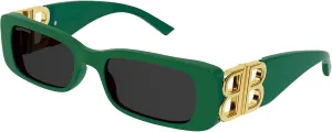 Balenciaga BB0096S Green/Grey 51/18/130 women Sunglasses