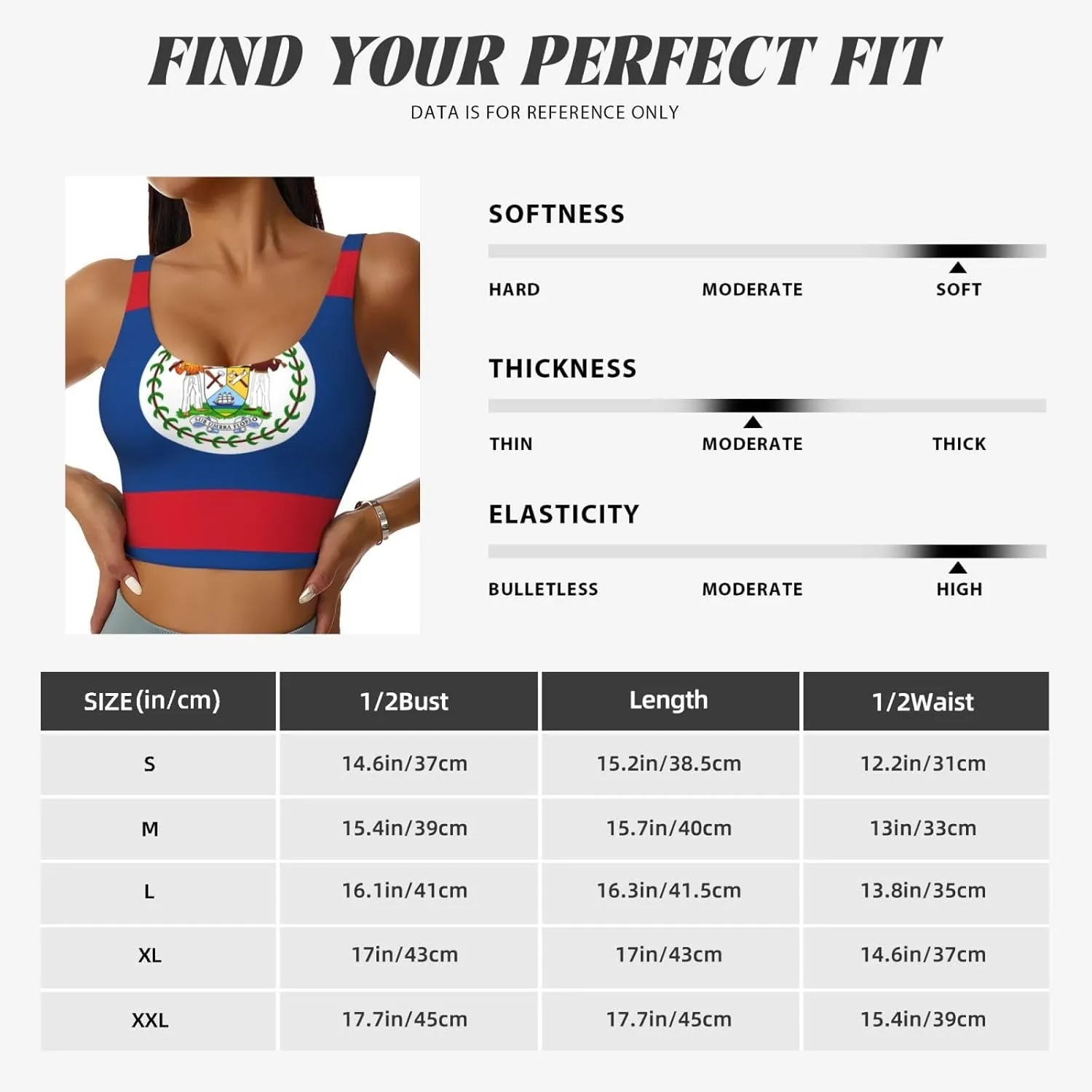 Belize Flag Women's Sexy Sports Vest Sleeveless Athletic Gym T-Shirts Vest U-Shaped Back Quick Dry Top
