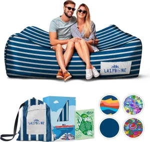 Chillbo Inflatable Couch – Cool Inflatable Chair. Upgrade Your Camping Accessories. Easy Setup is Perfect for Hiking Gear, Beach Chair and Music Festivals.