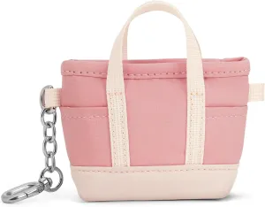 Coin Purse Mini Tote Bag Keychain Small Change Purse Key Pouch Charm Pink Cute Makeup Bag Wallets Accessories for Handbags