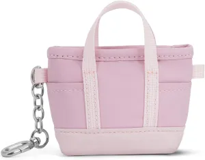 Coin Purse Mini Tote Bag Keychain Small Change Purse Key Pouch Charm Pink Cute Makeup Bag Wallets Accessories for Handbags