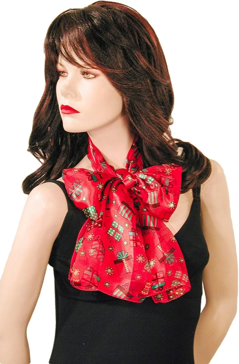 Colorful Gift Boxes Christmas Holiday Scarves with Gift Box Option