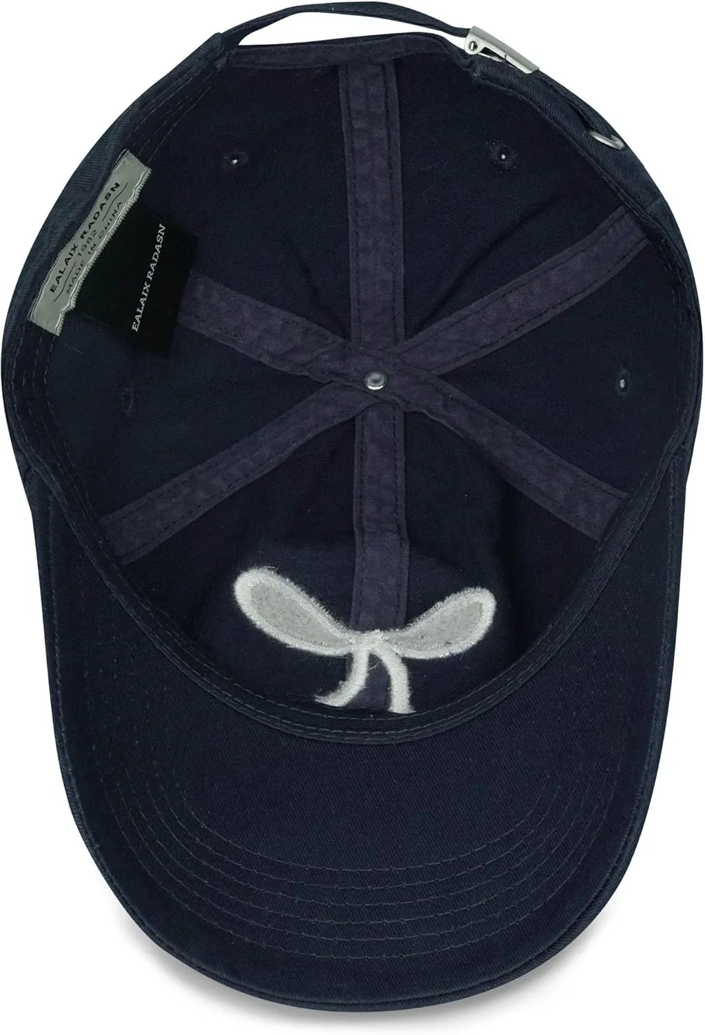 Croogo Cute Bow-Tie Baseball Cap Fashion Y2k Cap Cotton Summer Dad Hats for Women Hiking Travel Trucker Hat Accessories