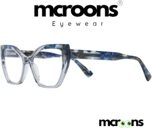 Customized Non-Prescription Glasses for Women | Clear Cat Eye Reading Glasses | Unique and Durable Fashion Glasses