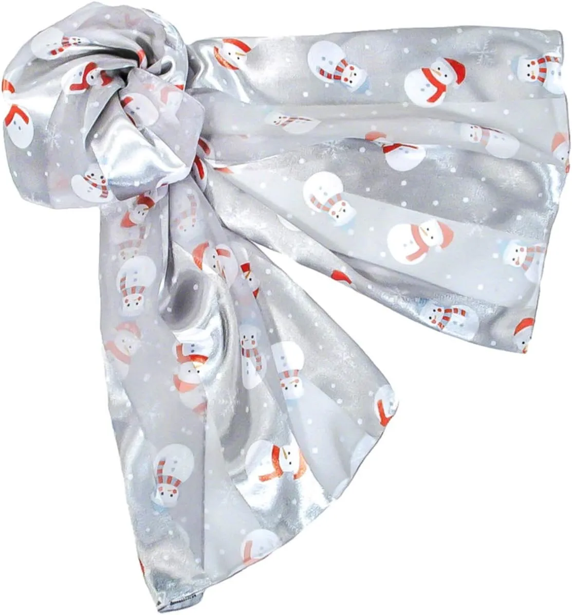 Cute Snowmen Christmas Holiday Scarves
