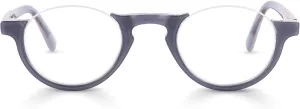 eyebobs - Vice Chair | Premium Reading Glasses for Men and Women | Half Rim Frame for Narrow Faces | Available in 0.0x - 4.0x