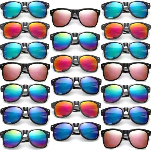 Eyegla Sunglasses Bulk Adults Party Sunglasses 80s Glasses Shades for Party Favors 8/10/20/30Pack