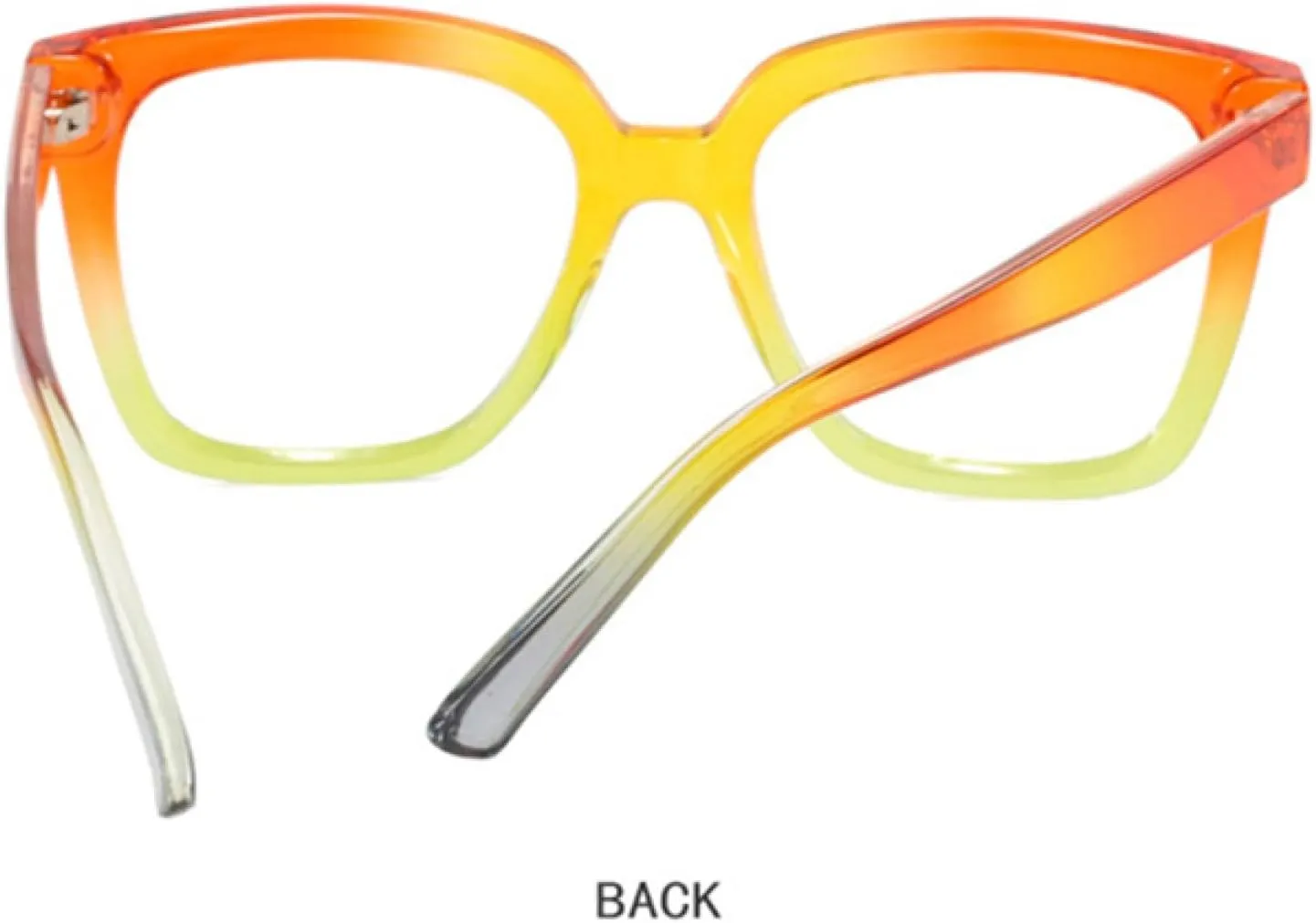 Fashion Colorful Glasses Frame Women Clear Eyewear Men Rivets Frame