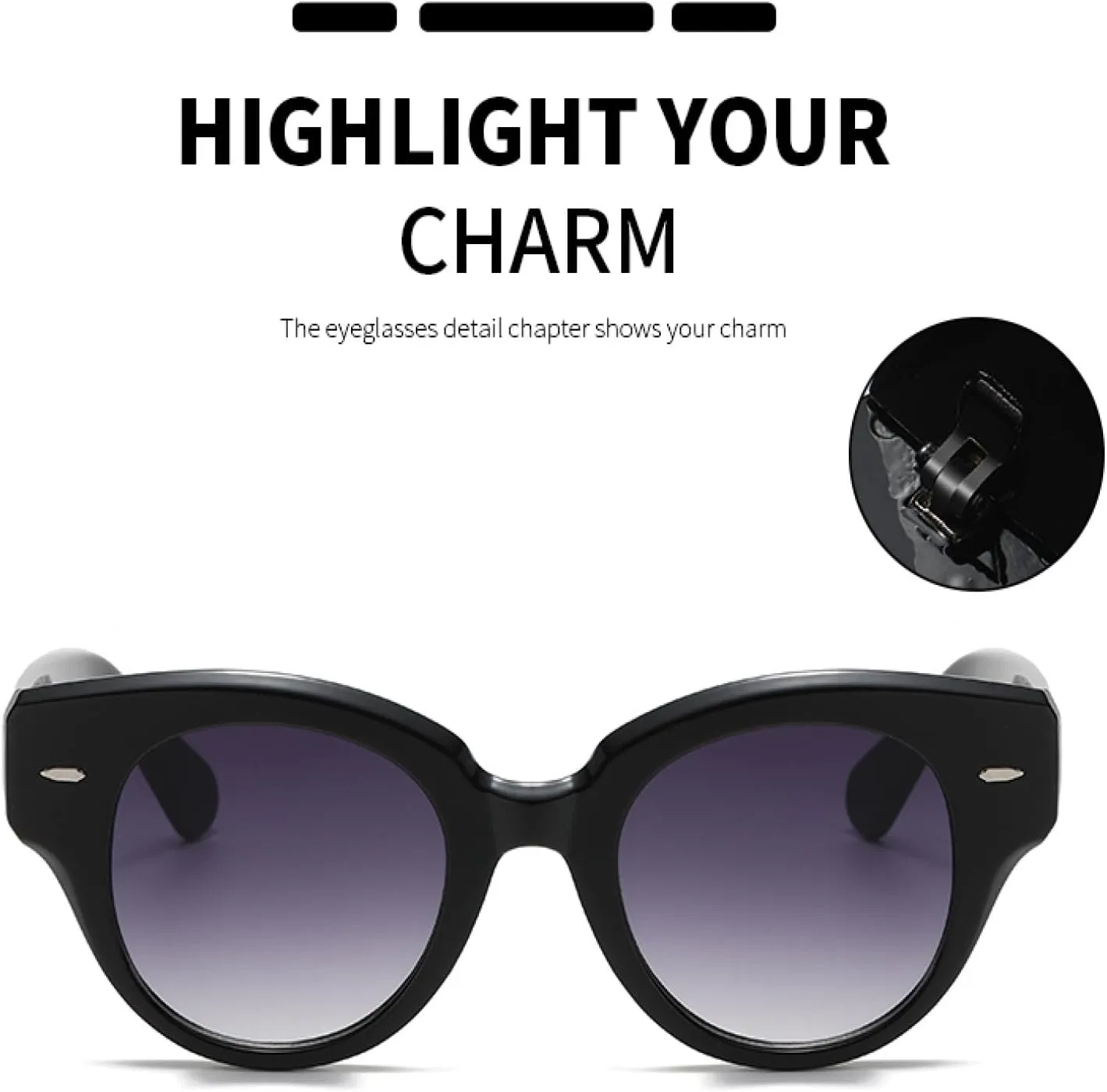 Fashion Cycling Cat Eye Sunglasses for Women Luxury Retro Men Trending Oval Lens Uv400
