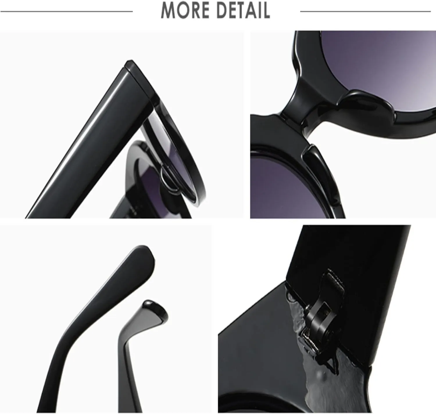 Fashion Cycling Cat Eye Sunglasses for Women Luxury Retro Men Trending Oval Lens Uv400
