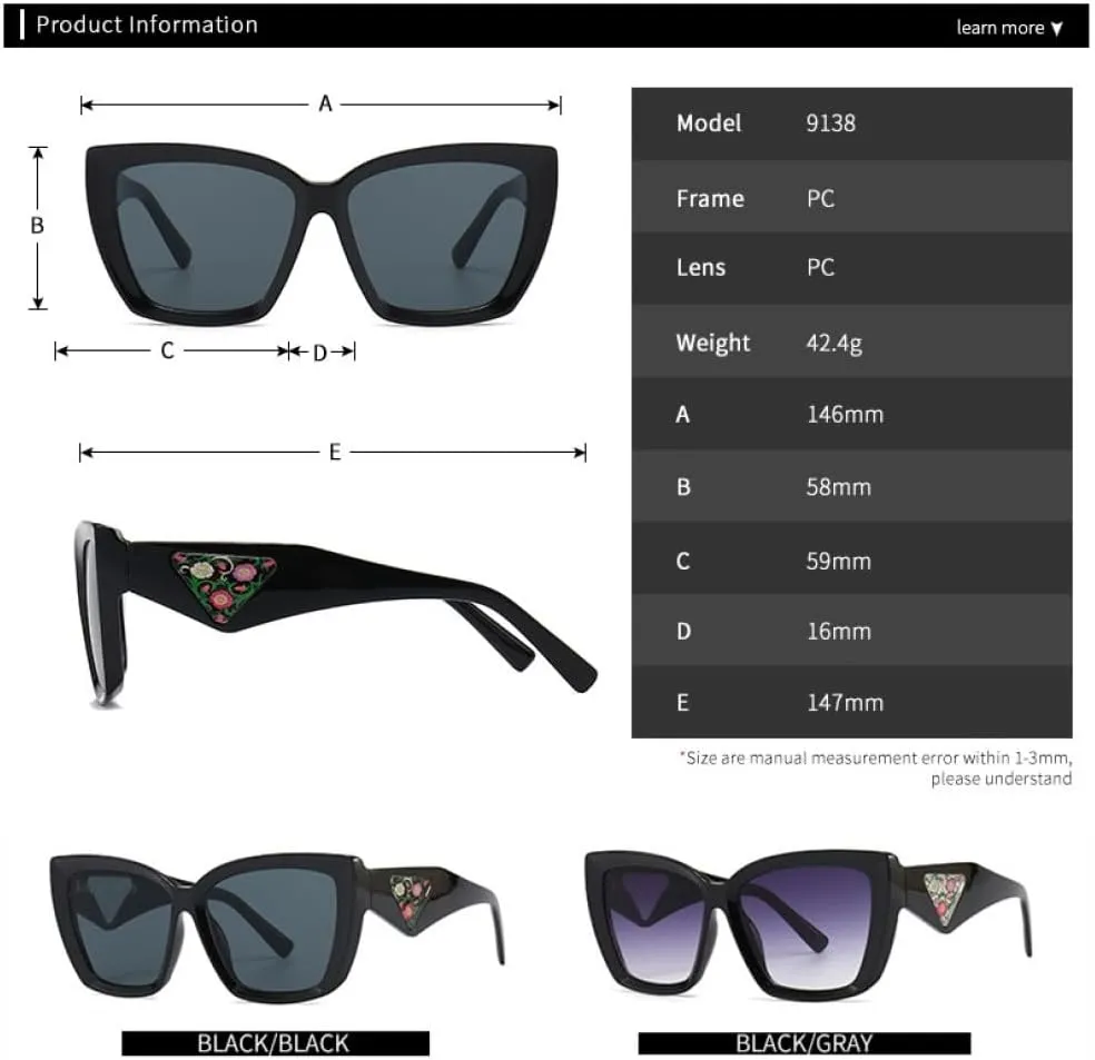 Fashion Irregular Cat Eye Sunglasses Women Oversized Retro Ladies Sun Glasses Trending Vintage Summer Shades