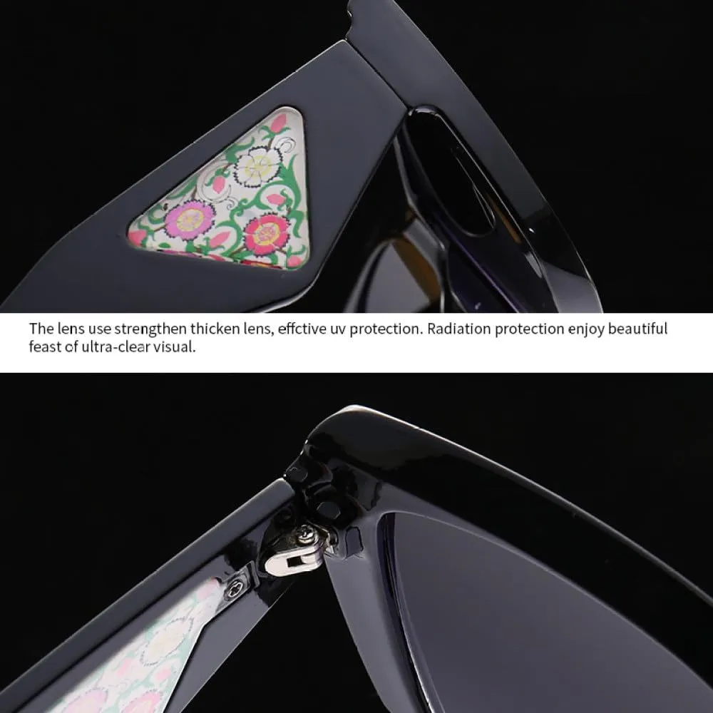 Fashion Irregular Cat Eye Sunglasses Women Oversized Retro Ladies Sun Glasses Trending Vintage Summer Shades