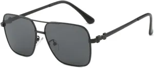 Fashion Metal Frame Man Outdoor Driving Sunglasses Classic Women Double Beam Glasses Sunglasses Men UV400