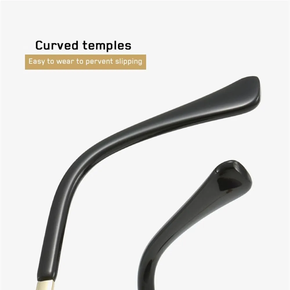 Fashion Metal Frame Man Outdoor Driving Sunglasses Classic Women Double Beam Glasses Sunglasses Men UV400
