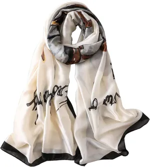 Fashion Scarves Scarf Silk Feeling Scarves Long Lightweight Sunscreen Shawls for Women