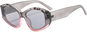 Fashion Thick Frame Sunglasses for Women Punk Trendy Outdoor Uv400