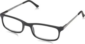 Foster Grant Men's Kramer E.Readers Reading Glasses Rectangular Blue Light Filtering