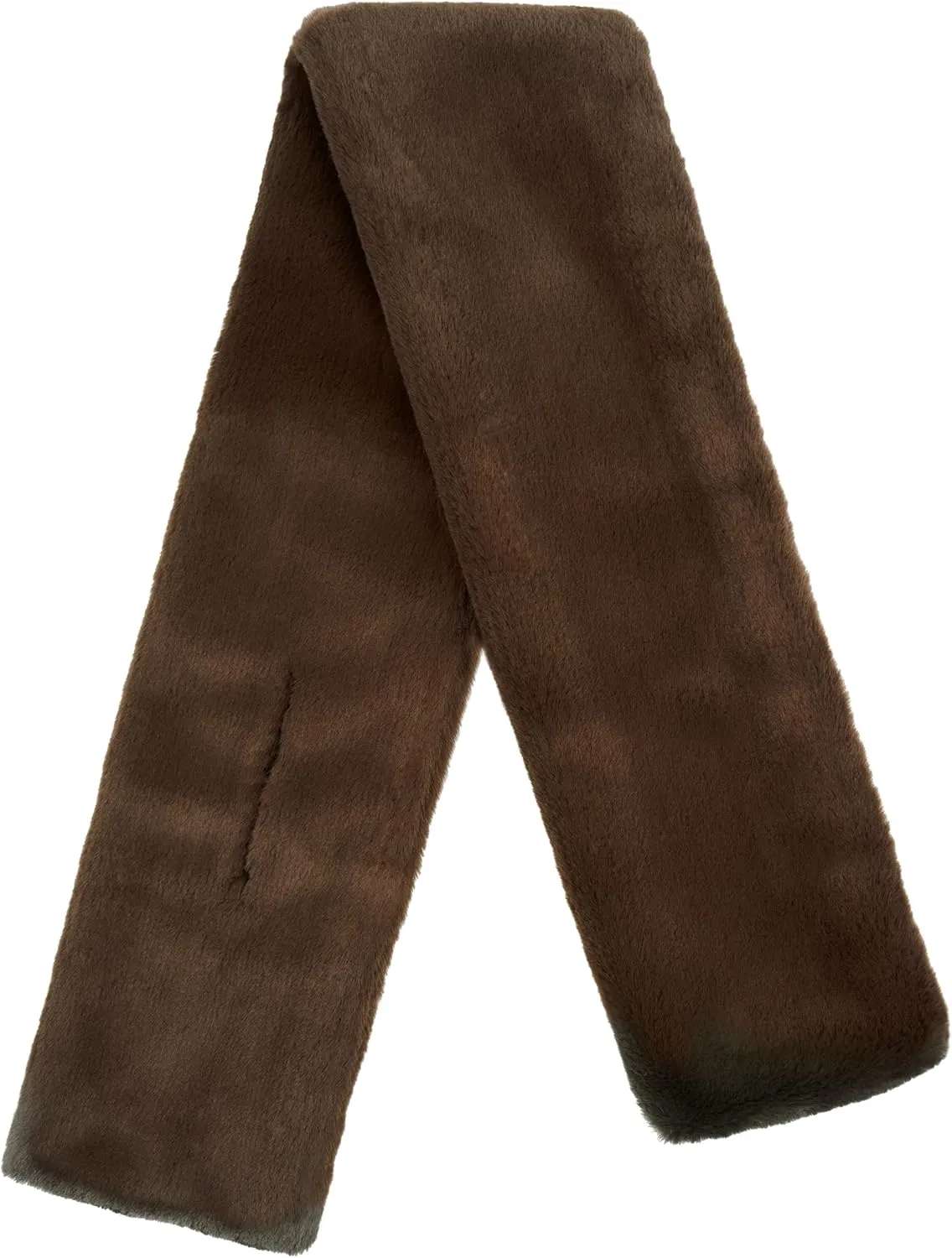 Futrzane Modern Scarf - Womens Faux Fur Stoles Wraps - Soft Collar for Jackets