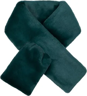 Futrzane Modern Scarf - Womens Faux Fur Stoles Wraps - Soft Collar for Jackets