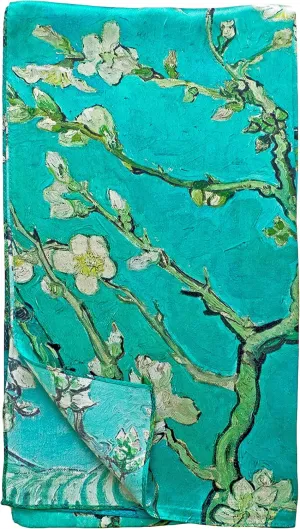 Grace Scarves 100% Silk Scarf, Artists Collection (van Gogh & Monet)