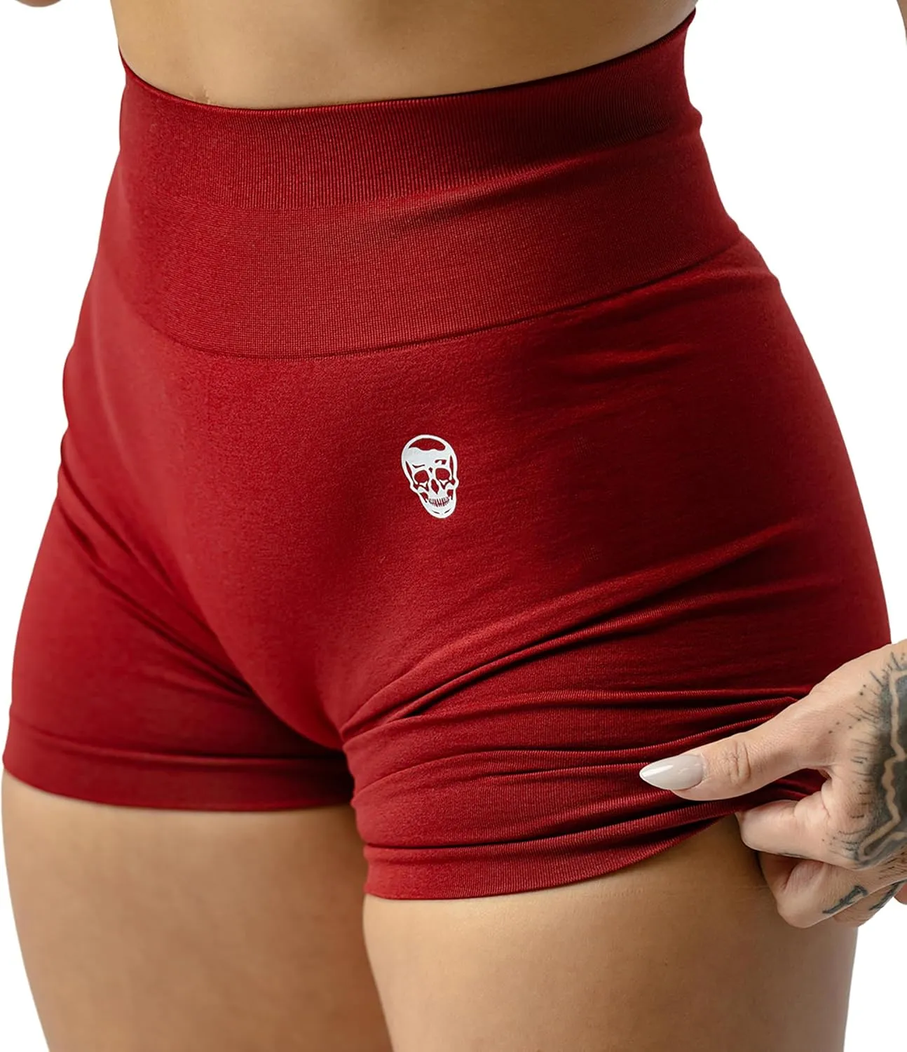 Gymreapers Infinity Seamless Workout Shorts High Waist Biker Shorts for Women Athletic Gym Running Pilates Yoga Sport Short