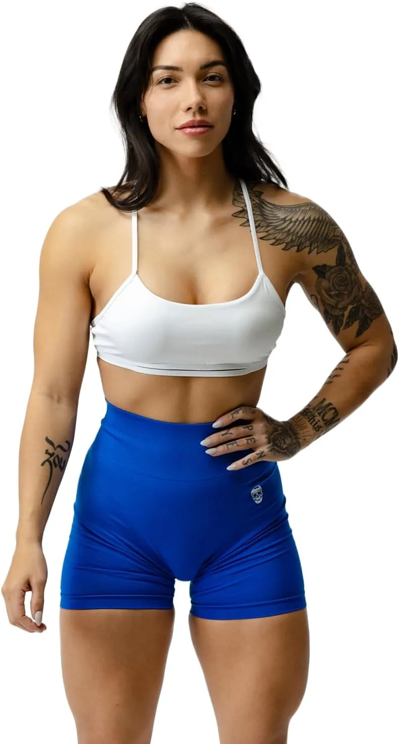 Gymreapers Infinity Seamless Workout Shorts High Waist Biker Shorts for Women Athletic Gym Running Pilates Yoga Sport Short