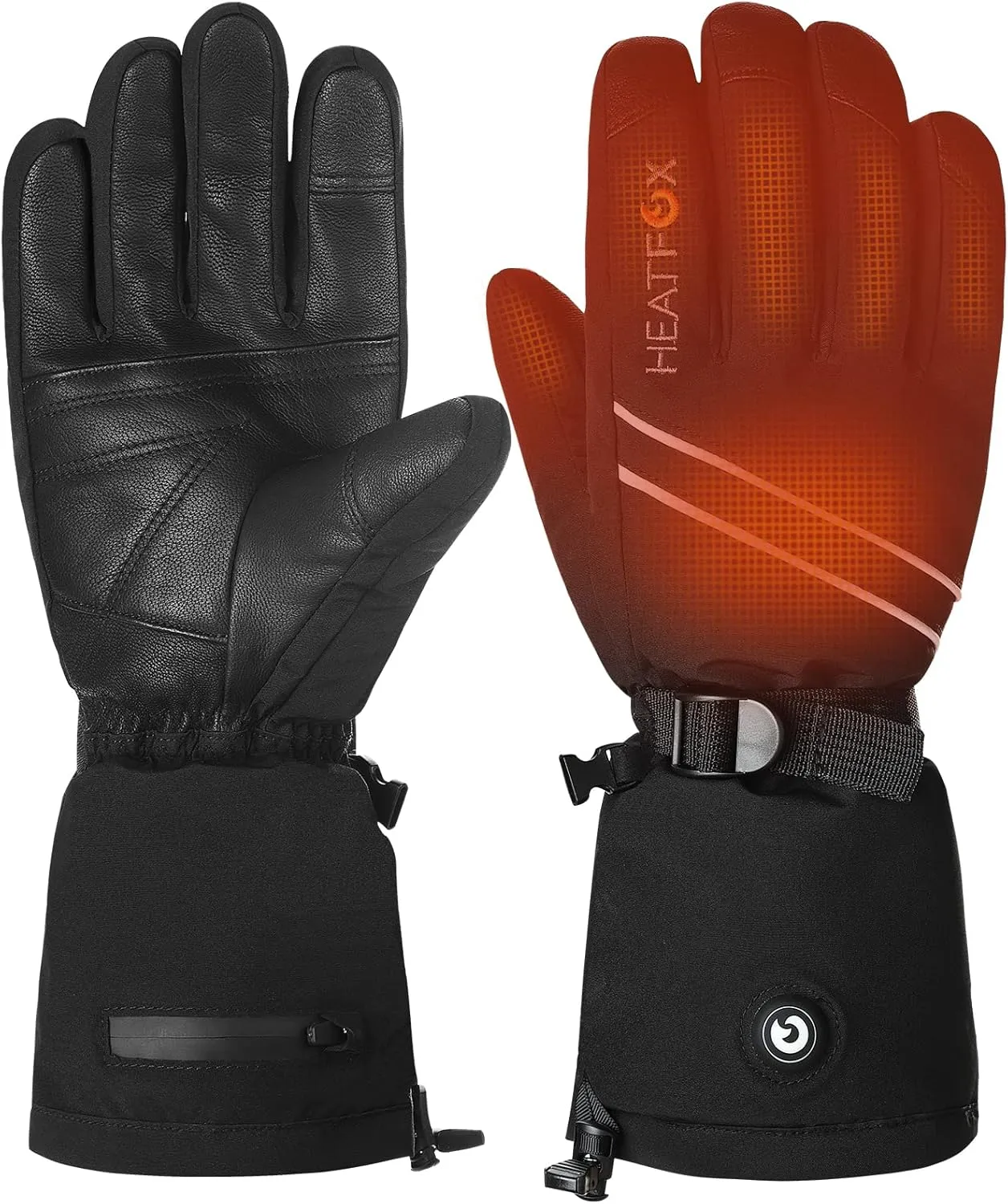 Heated Gloves for Men Women, Rechargeable Heated Gloves for Snow Ski Snowboard Snowmobile