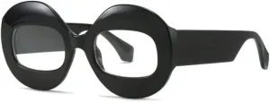 HMRGLMIE-round frame white piece sunshade matching color individual sunblock sunglasses sunglasses