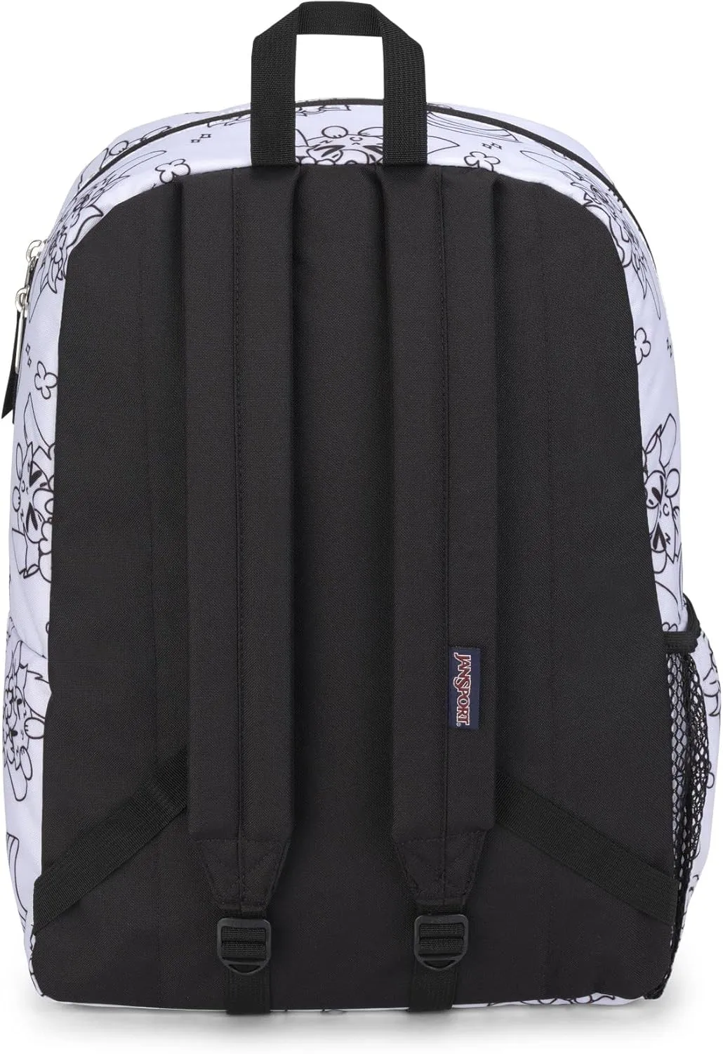 JanSport Cross Town Backpack 17" x 12.5" x 6" - Simple Bag for Everyone with 1 Main Compartment, Front Utility Pocket - Premium Class Accessories - Anime Emotions