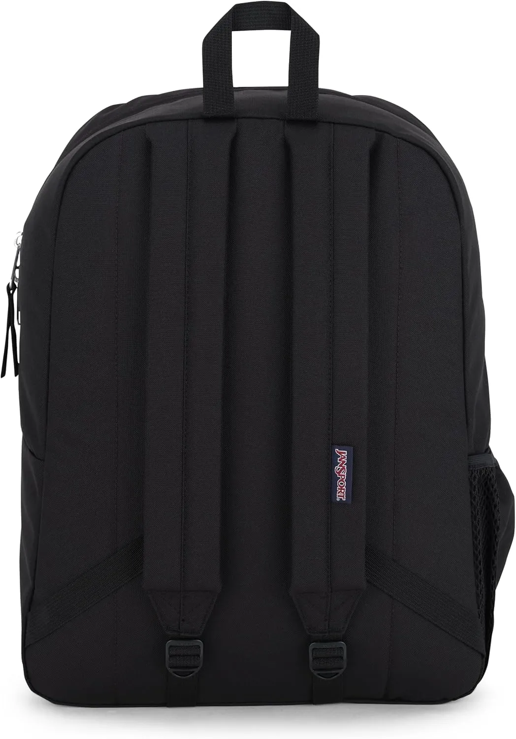 JanSport Cross Town Backpack 17" x 12.5" x 6" - Simple Bag for Everyone with 1 Main Compartment, Front Utility Pocket - Premium Class Accessories - Black