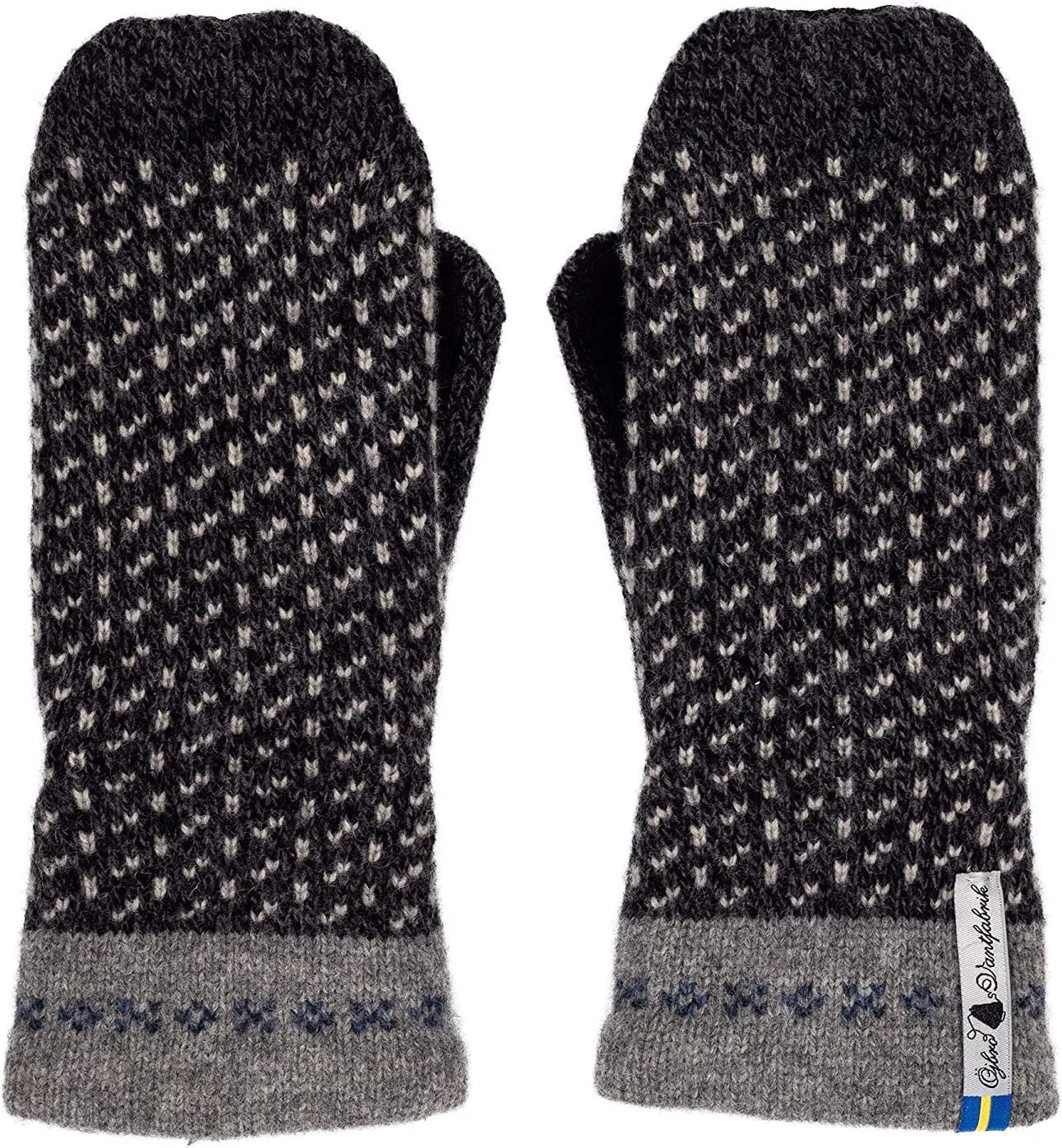 Öjbro Swedish made 100% Merino Wool Soft Thick & Extremely Warm Suede Palm Mittens (as Featured by the Raynauds Assn)