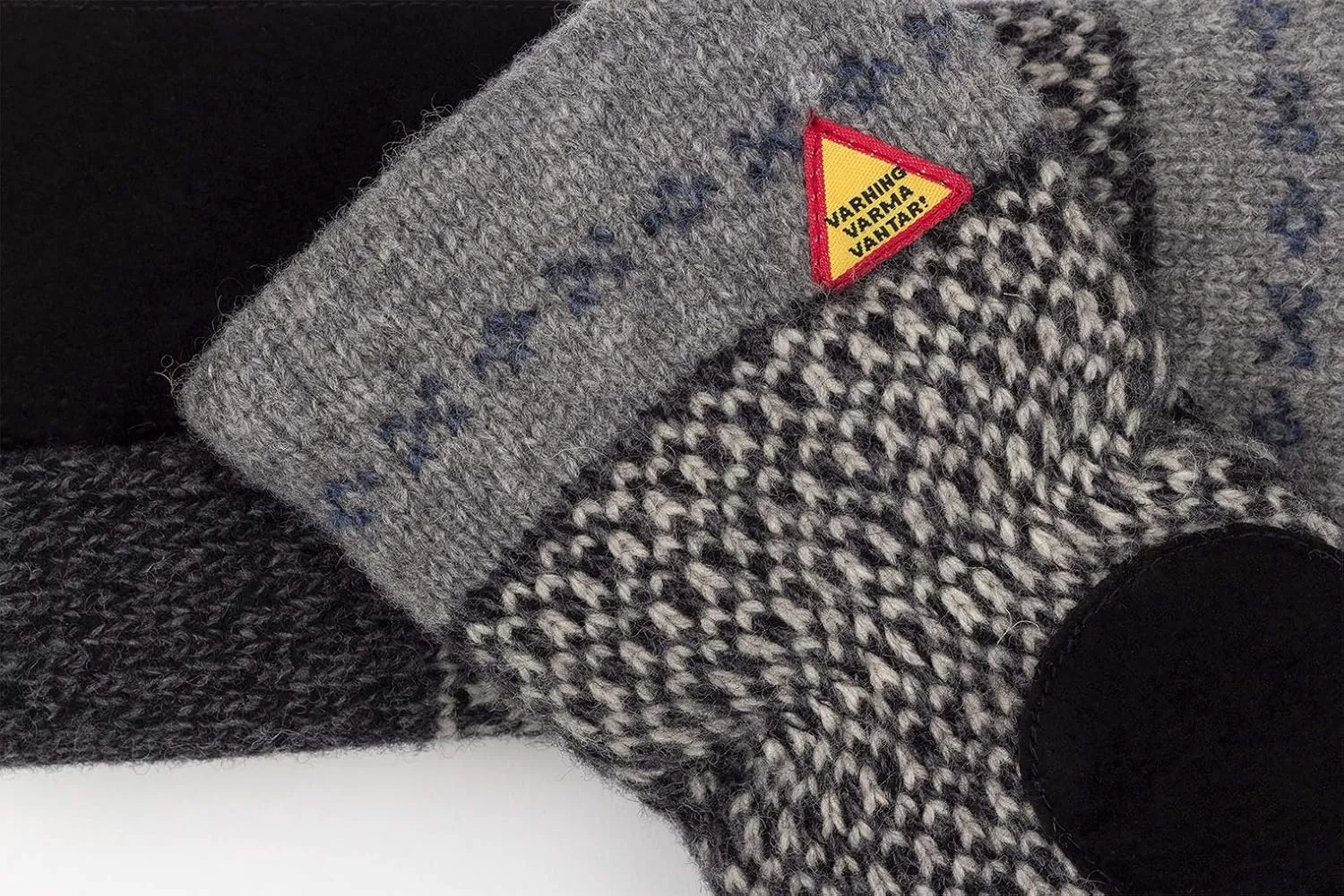 Öjbro Swedish made 100% Merino Wool Soft Thick & Extremely Warm Suede Palm Mittens (as Featured by the Raynauds Assn)