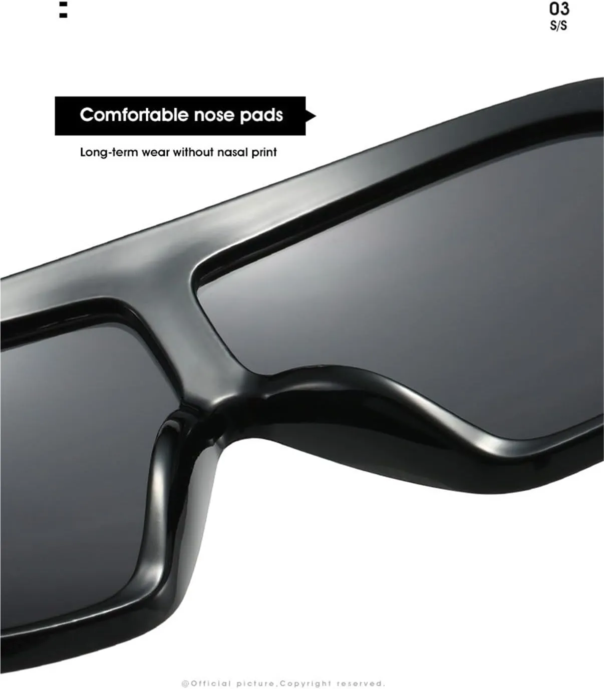 Large Frame Men Outdoor Sunglasses Shopping Commuter Driver Women Decorative Sun Glasses