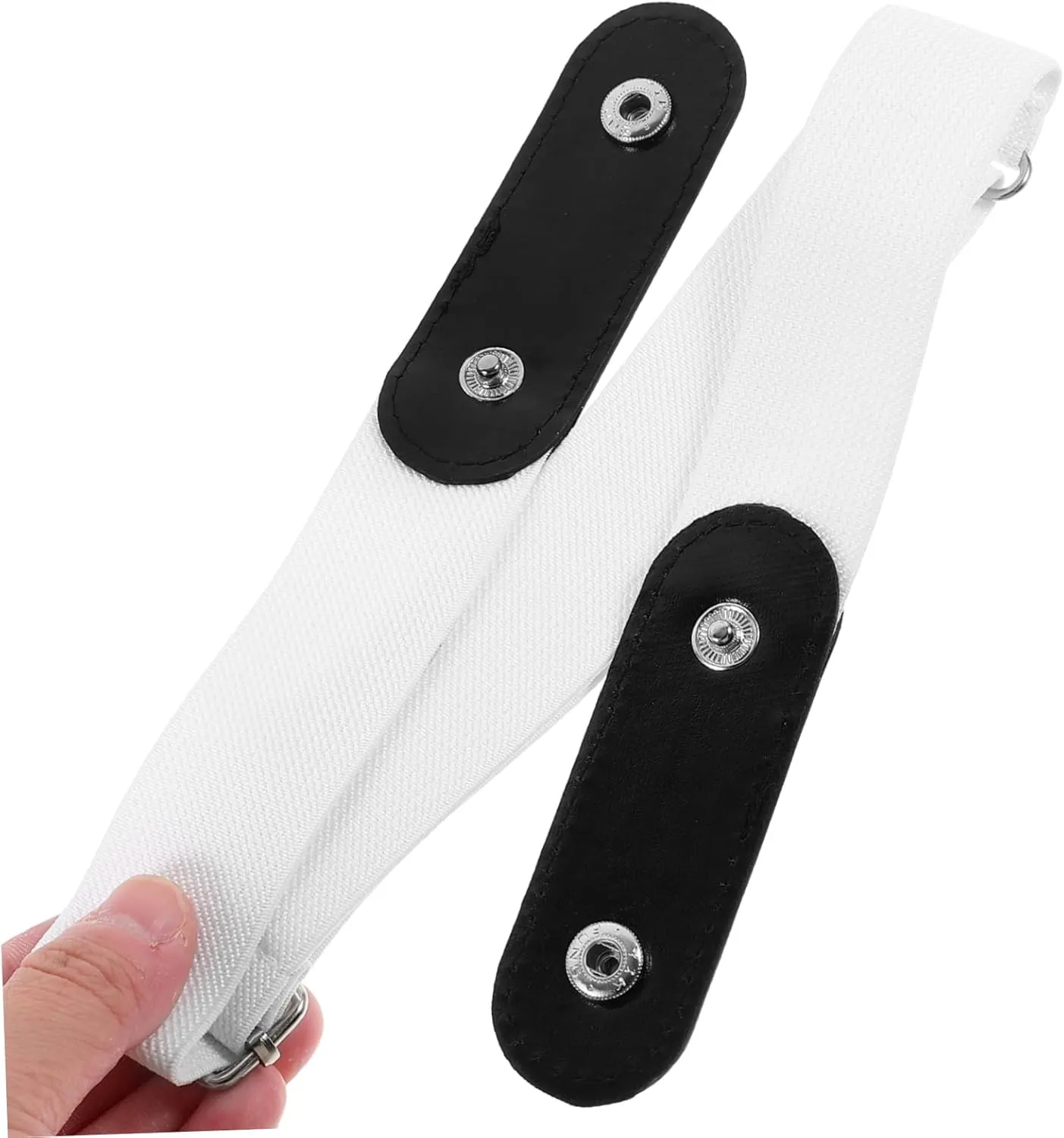 Lazy Belt Buckle Elastic Belt Buckle- Invisible Elastic Waist Belts Side Belt for Women Belts