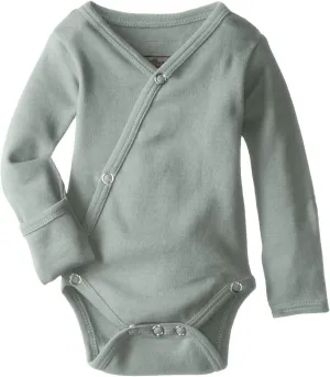 L'ovedbaby unisex-baby Organic Cotton Baby Kimono Bodysuit