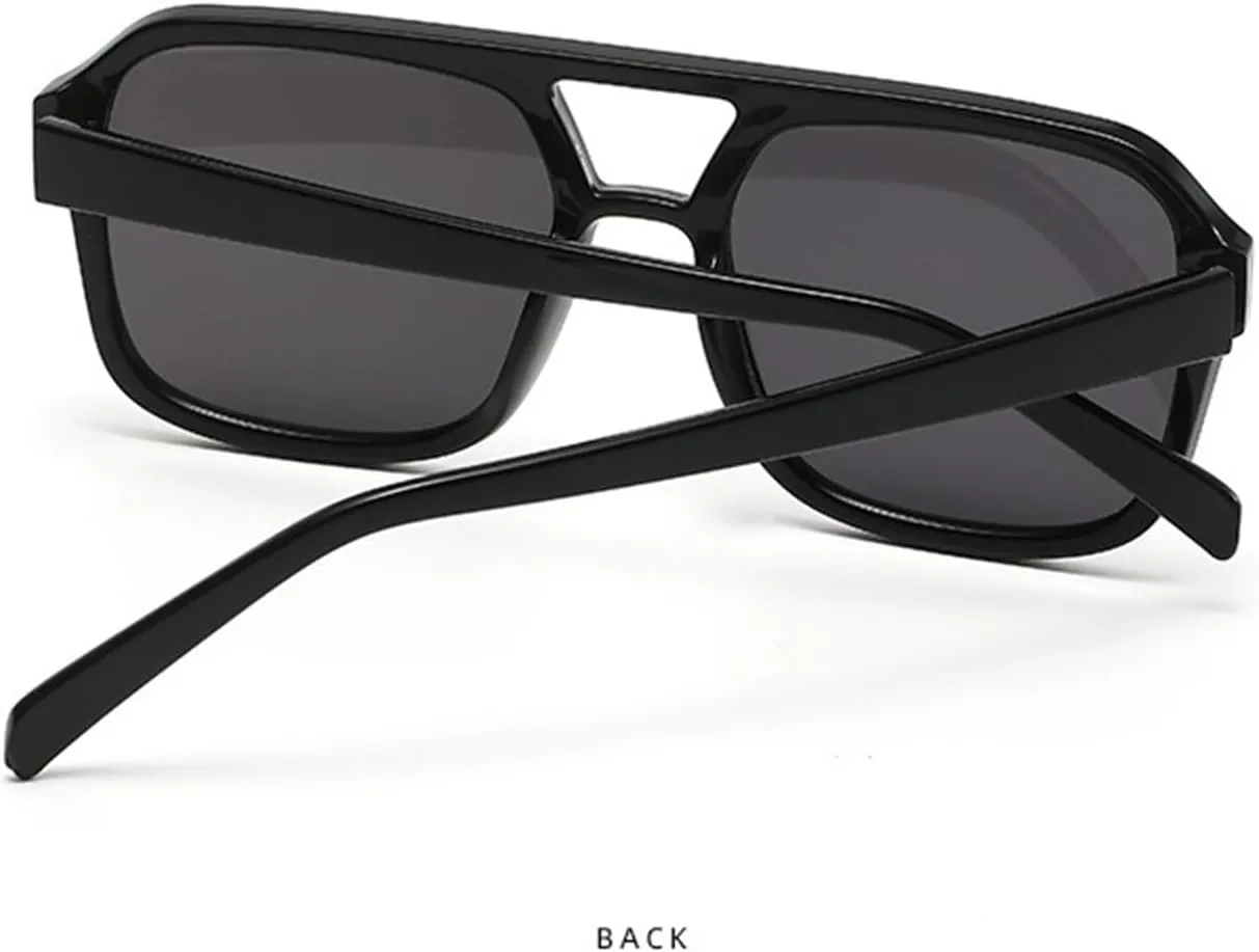 Men Large Frame Driving Outdoor Sunglasses Shopping Women Vacation Commuter Sun Glasses