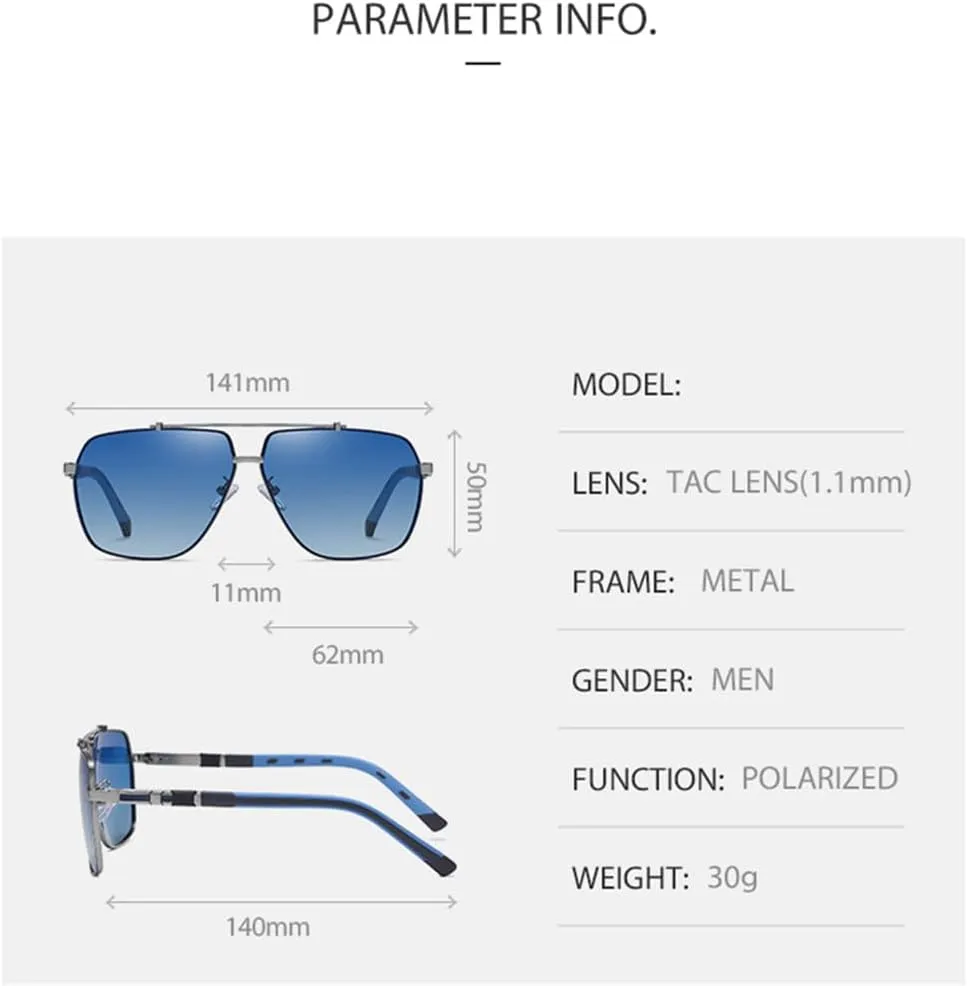 Men Polarized Sunglasses UV400 Women Sun Glasses Metal Eyeglasses Frames Cycling Driving Sports Beach Eyewear