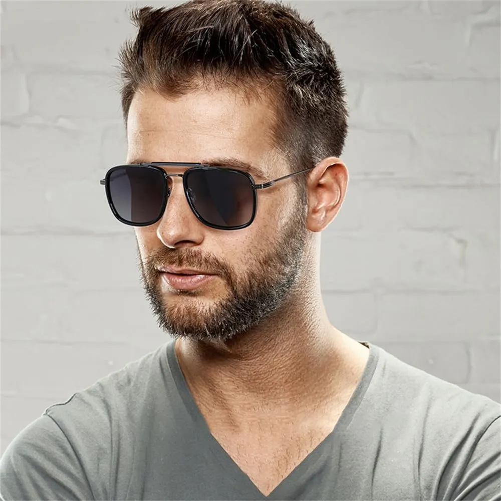 Men Polarized Sunglasses UV400 Women Sun Glasses Metal Eyeglasses Frames Cycling Driving Sports Beach Eyewear