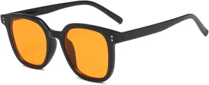 Men's Square Large Frame Sunglasses Outdoor Driving Women's Vacation Sun Glasses